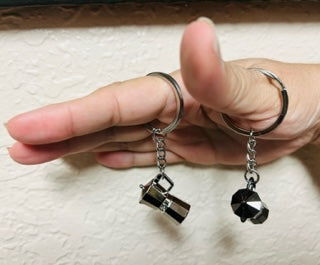 Cafetera Keychain