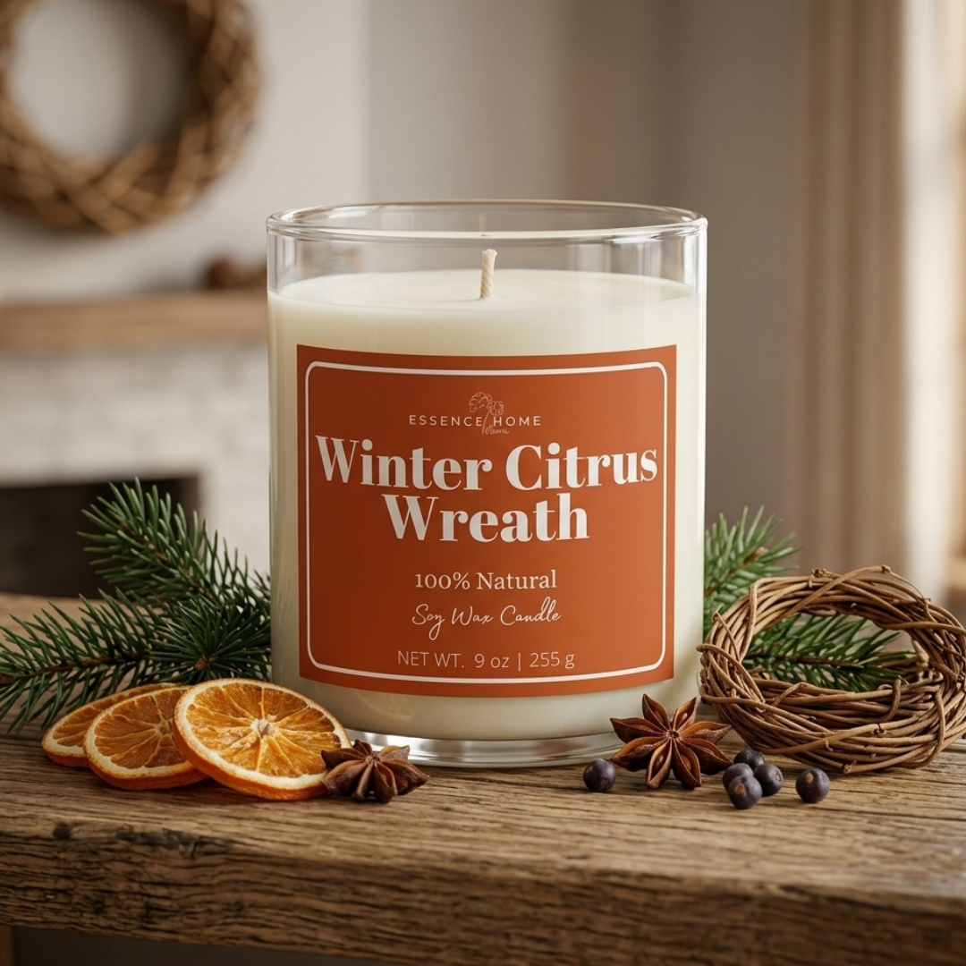 Winter Citrus Wreath