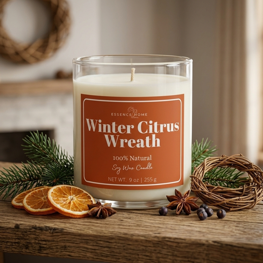 Winter Citrus Wreath
